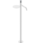 Смеситель для раковины Boheme Stick 120-WCR белый, хром