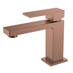 Смеситель для раковины Boheme Qubic 471-BRB бронза браш