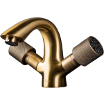 Смеситель для раковины Boheme Royal Cristal 311-Royal/CRSTBlack бронза