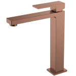 Смеситель для раковины Boheme Qubic 472-BRB бронза браш