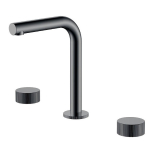 Смеситель для раковины Boheme Stick 152-SGM.3 оружейная сталь глянцевая