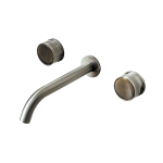 Смеситель для раковины Boheme Prestige 152-2-GM-PR оружейная сталь