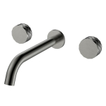 Смеситель для раковины Boheme 152-2-GM оружейная сталь