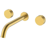 Смеситель для раковины Boheme 152-2-MG золото матовое