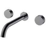 Смеситель для раковины Boheme 152-2-SGM оружейная сталь глянцевая