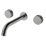 Смеситель для раковины Boheme Stick 152-2-GM.2 оружейная сталь