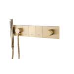 Смеситель для ванны Boheme Zodiac 132-SYS-MG золото матовое