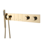 Смеситель для ванны Boheme Zodiac 133-SYS-G золото