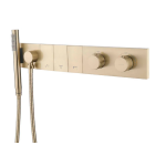 Смеситель для ванны Boheme Zodiac 133-SYS-MG золото матовое