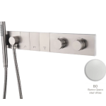 Смеситель для ванны Boheme Zodiac 133-SYS-MW белый матовый