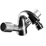 Смеситель для биде Boheme Royal Cristal 276-Royal/CRST black хром