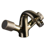 Смеситель для биде Boheme Royal Cristal 296-Royal/CRST black золото