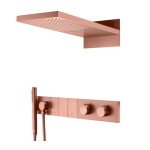 Душевая система Boheme Zodiac 133-CB медь браш