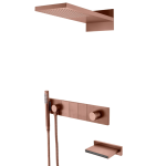 Душевая система Boheme Zodiac 132-2-BRB бронза браш