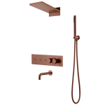 Душевая система Boheme Fusion 131-2-BRB бронза браш