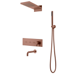 Душевая система Boheme Fusion 130-2-BRB бронза браш
