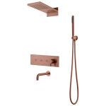 Душевая система Boheme Fusion 130-2-CB медь браш
