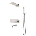 Душевая система Boheme Fusion 130-2-NB никель браш