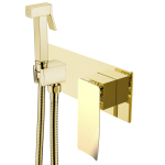 Гигиенический душ со смесителем Boheme Q 147-GG.2 золото