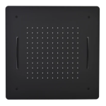 Верхний душ 60х60 Boheme 428-B черный  