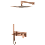 Душевая система Boheme Qubic 474-CB медь браш