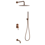 Душевая система Boheme Uno 464-2-BRB бронза браш