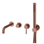 Смеситель для ванны Boheme Uno 464-3-BRB бронза браш