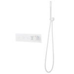 Смеситель для ванны и душа Boheme Fusion Termo 131-SYS-MW белый матовый