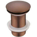 Донный клапан Boheme 612-BRB бронза браш