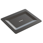  Мыльница Boheme Space 10966-GM-SOAP графит (для полки)