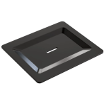 Мыльница Boheme Space 10966-SGM-SOAP графит глянцевый (для полки)