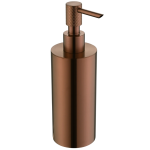 Дозатор жидкого мыла Boheme Uno 10980-BRB бронза браш