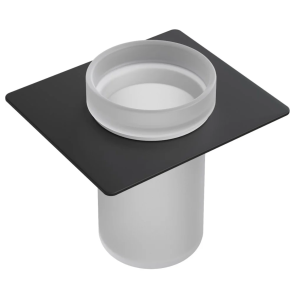 Стакан Boheme Space 10966-B-TUM черный (для полки)