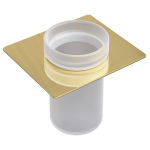 Стакан Boheme Space 10966-G-TUM золото (для полки)