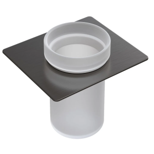 Стакан Boheme Space 10966-GM-TUM графит (для полки)