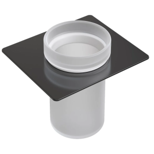 Стакан Boheme Space 10966-SGM-TUM оружейная сталь глянцевая (для полки)