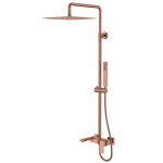 Душевая стойка Boheme Qubic 478-CB медь браш