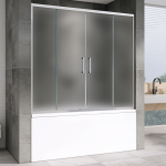 Шторка на ванну 160 Abber Schwarzer Diamant AG57160M