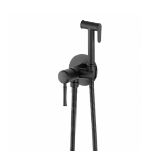 Смеситель с гигиеническим душем Wonzon&Woghand Tor WW-88829073-MB черный матовый 