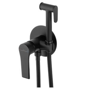Смеситель с гигиеническим душем Wonzon&Woghand Brilliant WW-88829079-MB черный матовый 