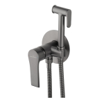 Смеситель с гигиеническим душем Wonzon&Woghand Brilliant WW-88829079-BGM темный графит 