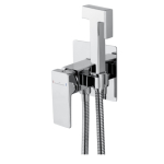 Смеситель с гигиеническим душем Wonzon&Woghand Cube 2.0 WW-88829068-CR хром  