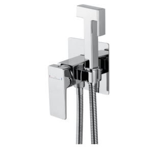 Смеситель с гигиеническим душем Wonzon&Woghand Cube 2.0 WW-88829068-CR хром  