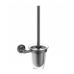 Туалетный ершик в комплекте WONZON & WOGHAND SIMPLE, Темный графит WW-6529-BGM