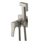 Смеситель с гигиеническим душем Wonzon&Woghand Flex WW-88829072-BN брашированный никель