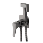 Смеситель с гигиеническим душем Wonzon&Woghand Flex WW-88829072-BGM  темный графит  