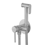 Смеситель с гигиеническим душем Wonzon&Woghand Stick WW-88829902-BN брашированный никель 