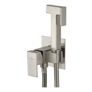 Смеситель с гигиеническим душем Wonzon&Woghand WW-88829903-BN брашированный никель 