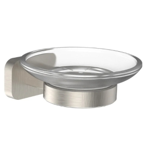 Мыльница с держателем WONZON & WOGHAND GRAFFITY, Брашированный никель (WW-9322-BN)