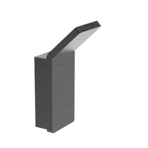 Крючок для ванной WONZON & WOGHAND LOTTE, Темный графит (WW-8315A-BGM)